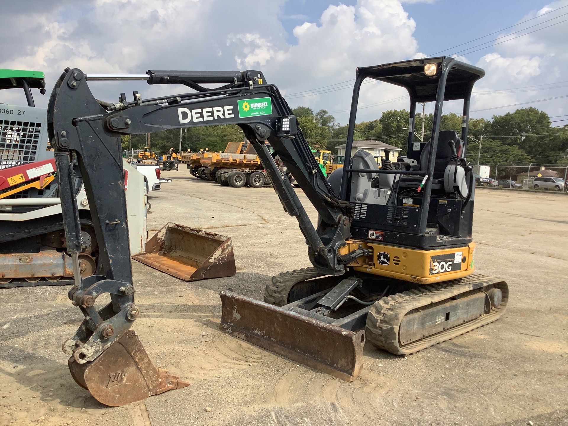 2017 John Deere 30G Mini Excavator