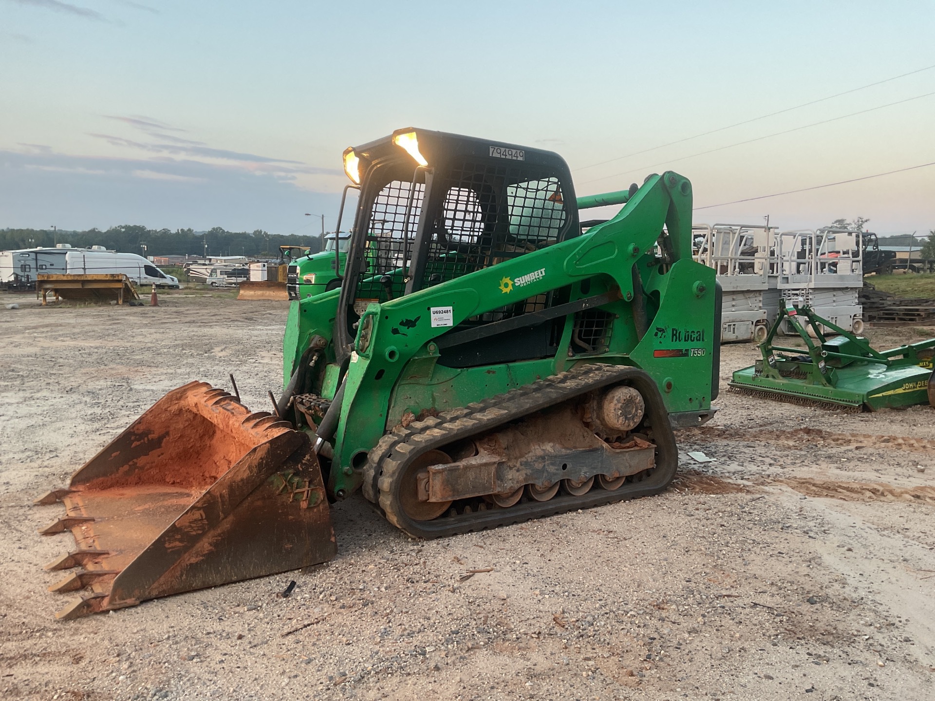 2015 Bobcat T590 Compact Track Loader