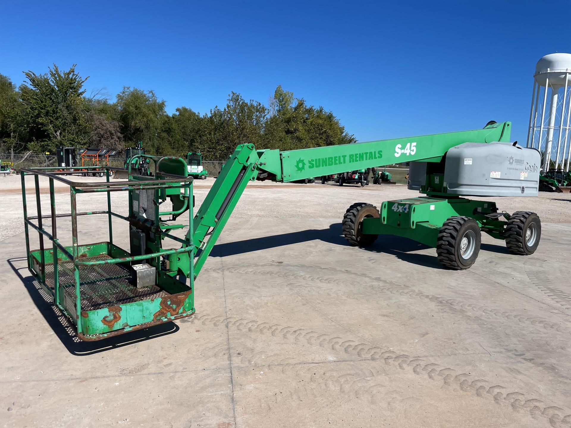 2013 Genie S-45 4WD Diesel Telescopic Boom Lift