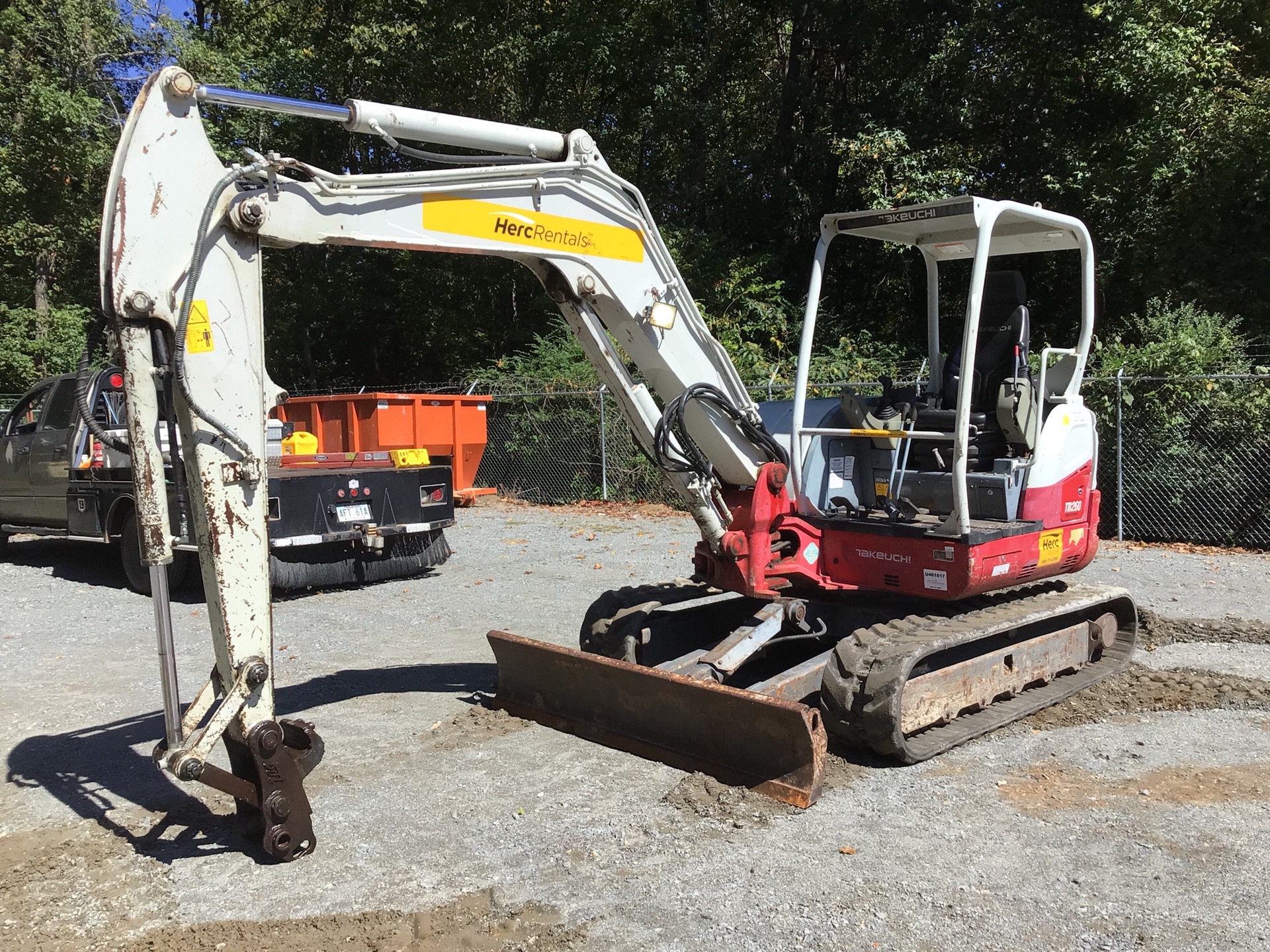 2016 Takeuchi TB260 Mini Excavator