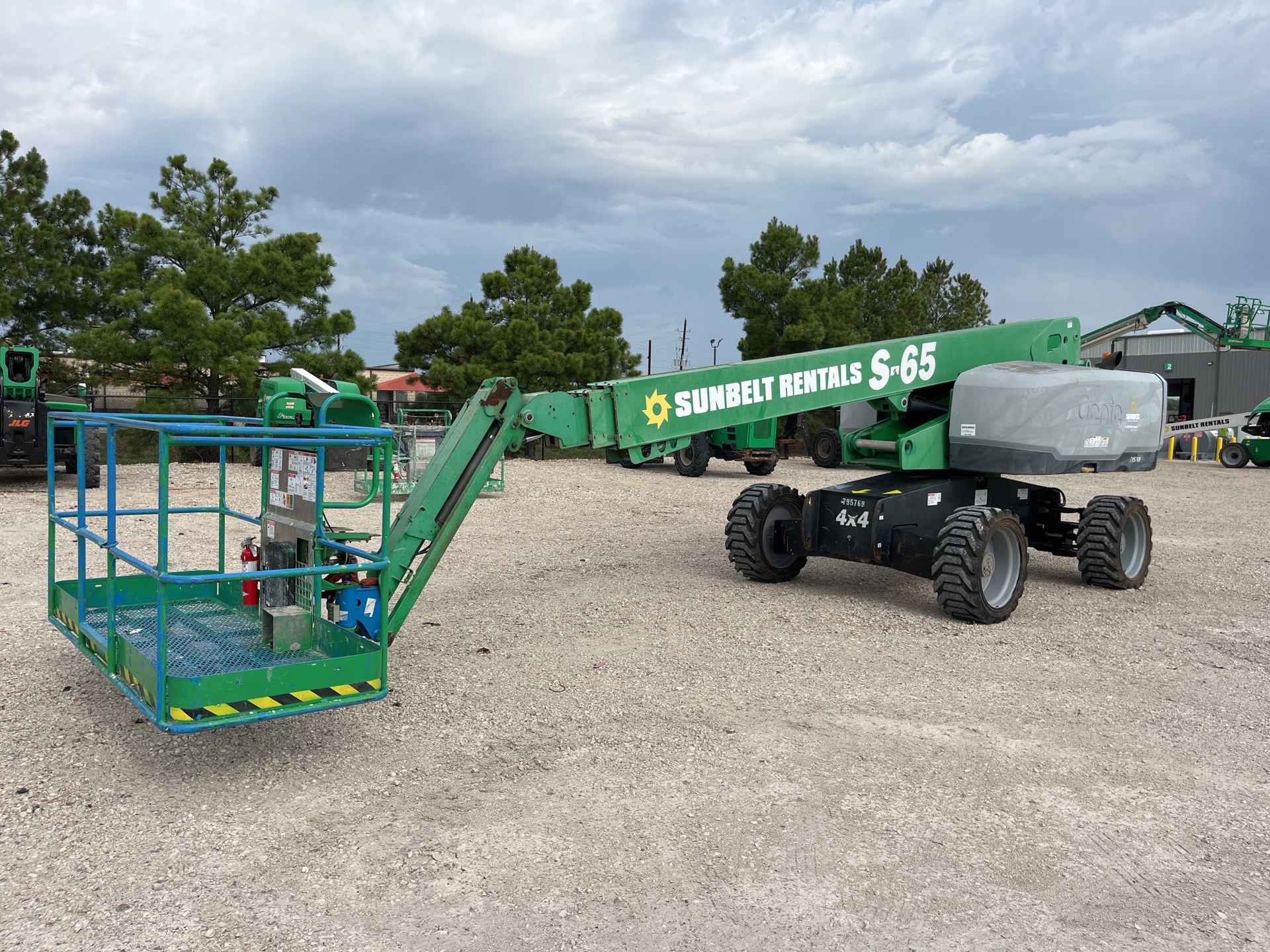 2016 Genie S-65 4WD Diesel Telescopic Boom Lift