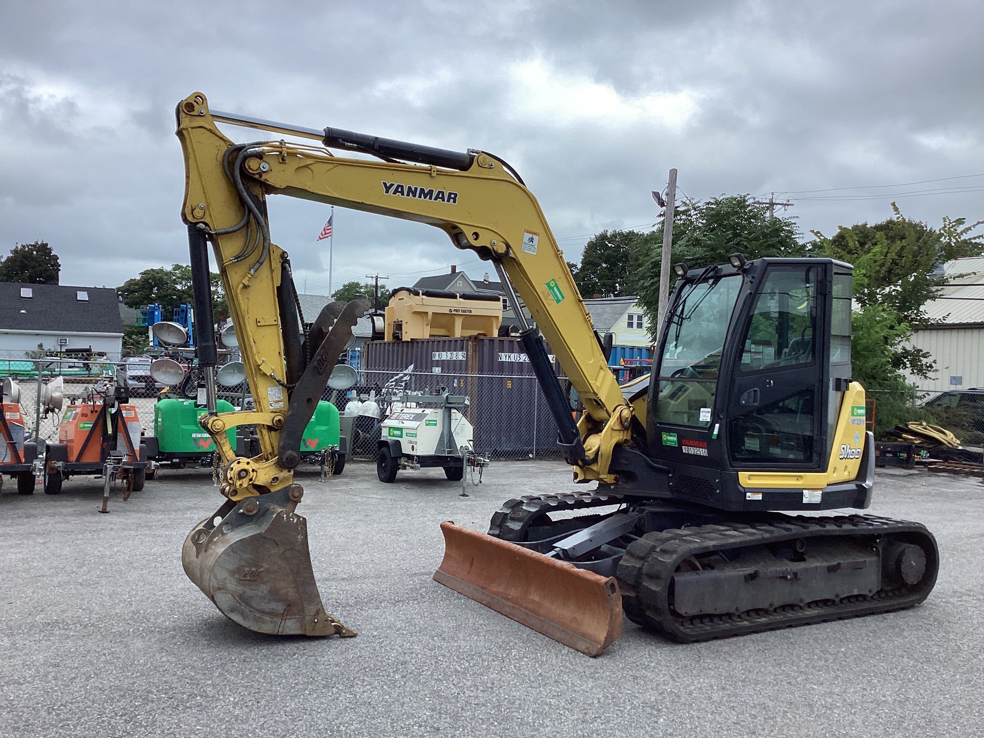 2017 Yanmar SV100-2A Tracked Excavator