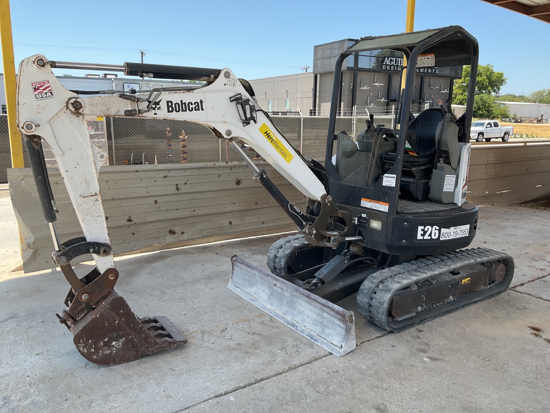 2018 Bobcat E26 Mini Excavator