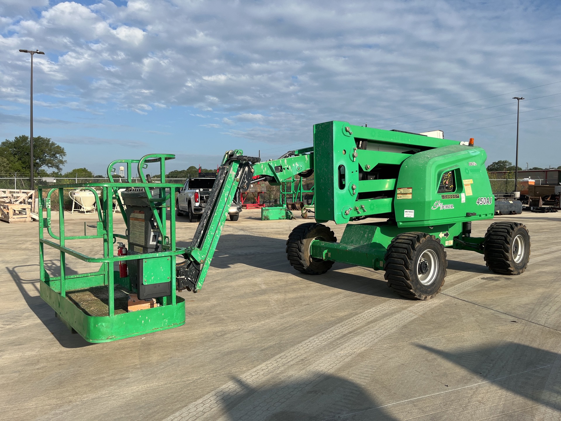 2015 JLG 450AJ SII 4WD Diesel Articulating Boom Lift