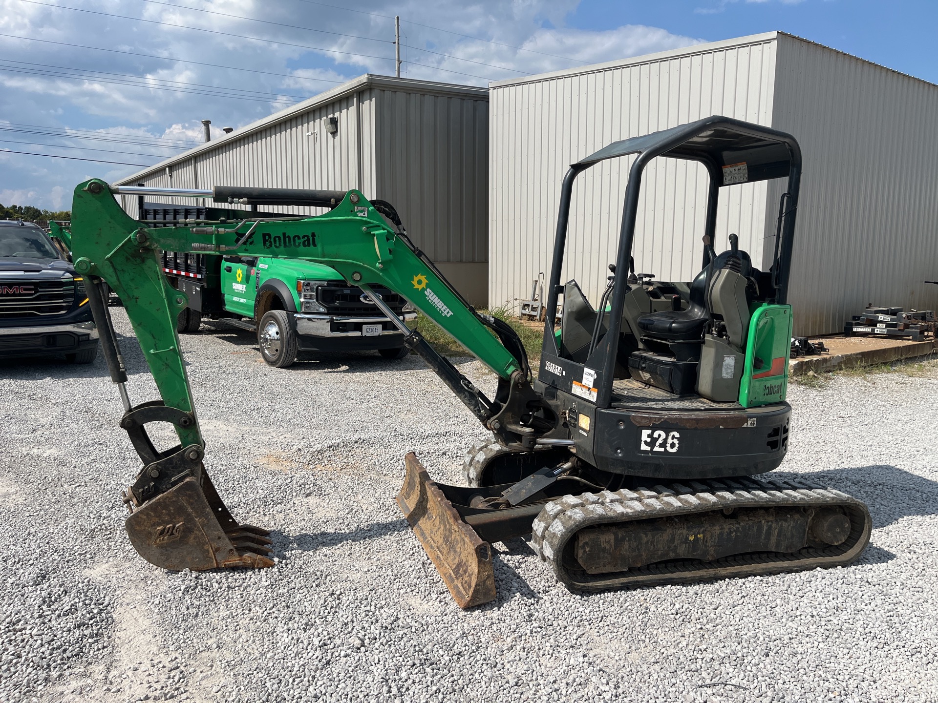 2017 Bobcat E26 Mini Excavator