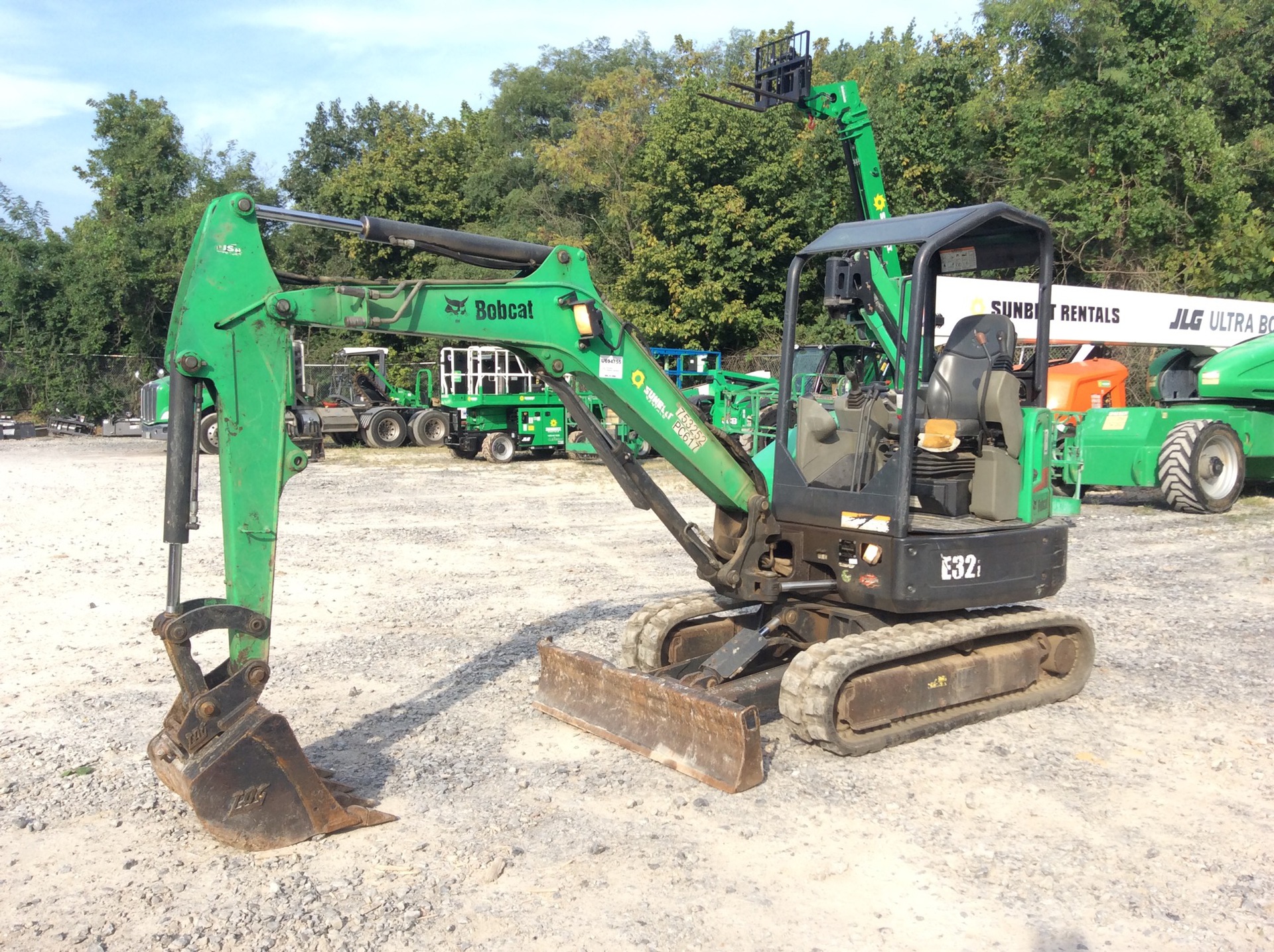 2015 Bobcat E32i Mini Excavator