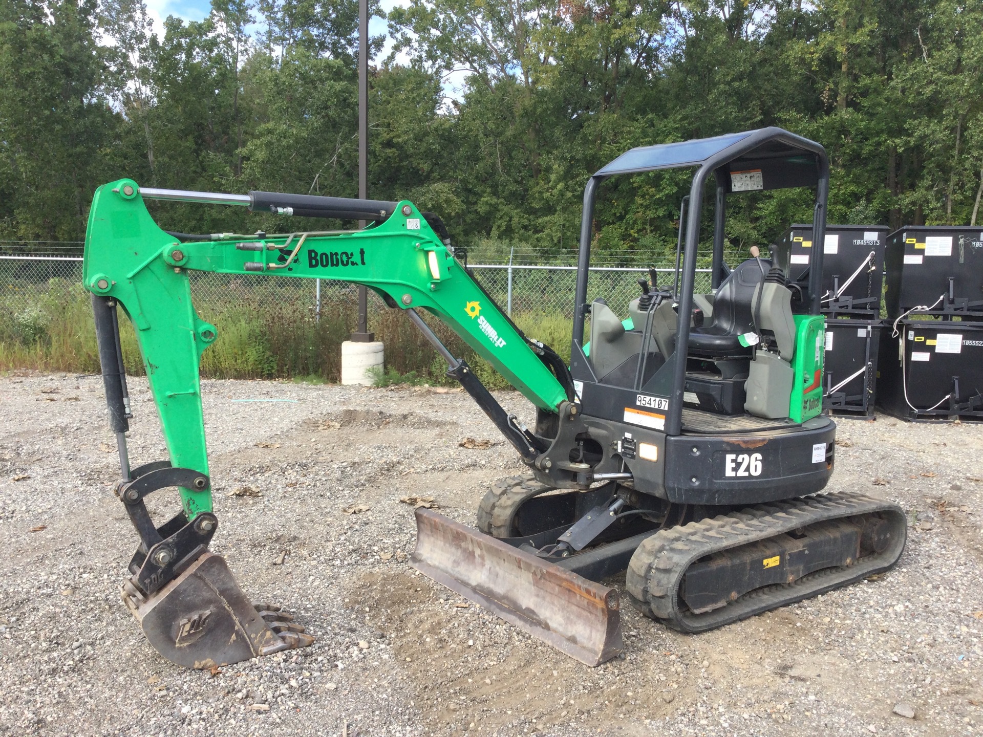 2016 Bobcat E26 Mini Excavator