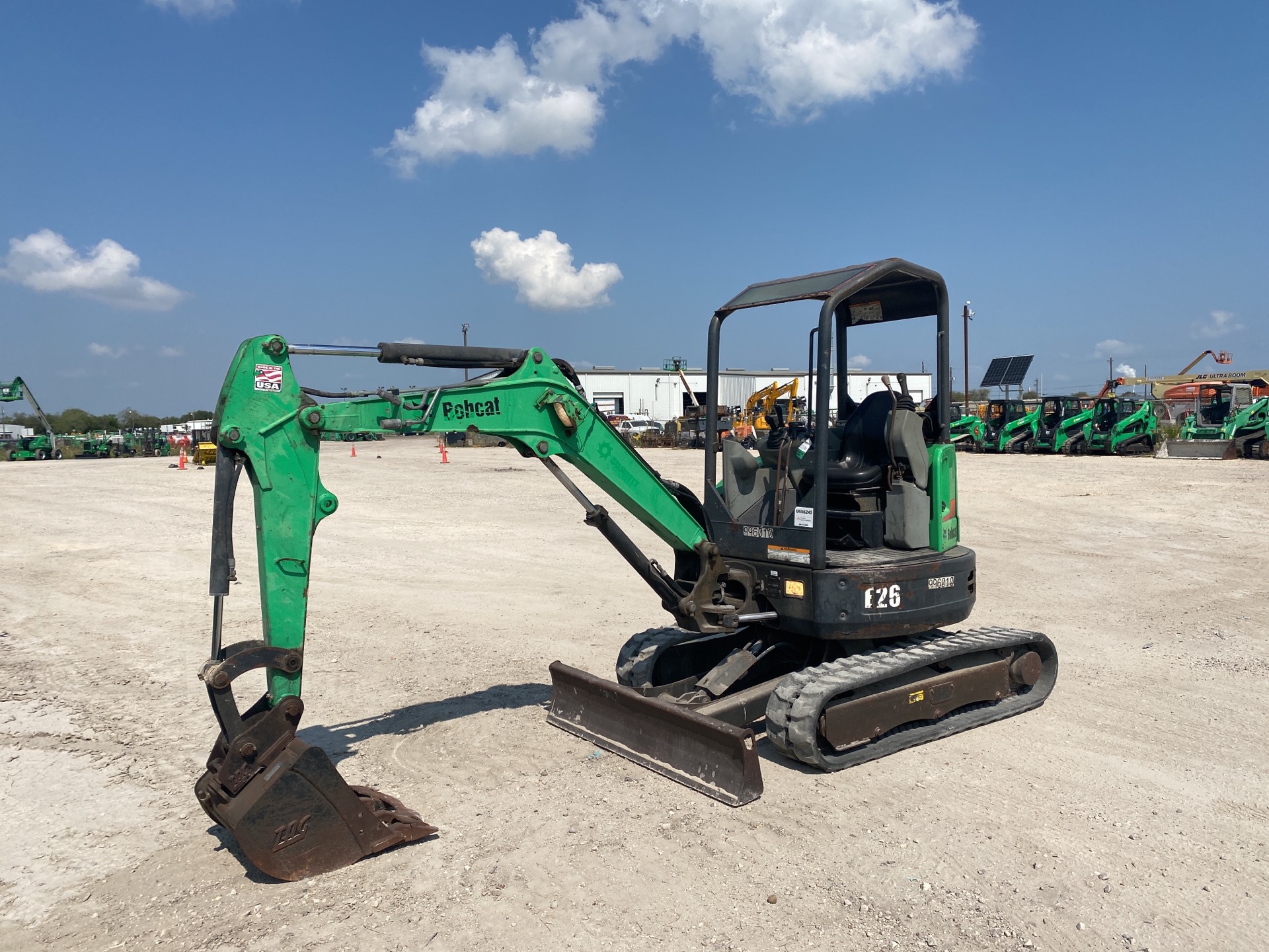 2017 Bobcat E26 Mini Excavator