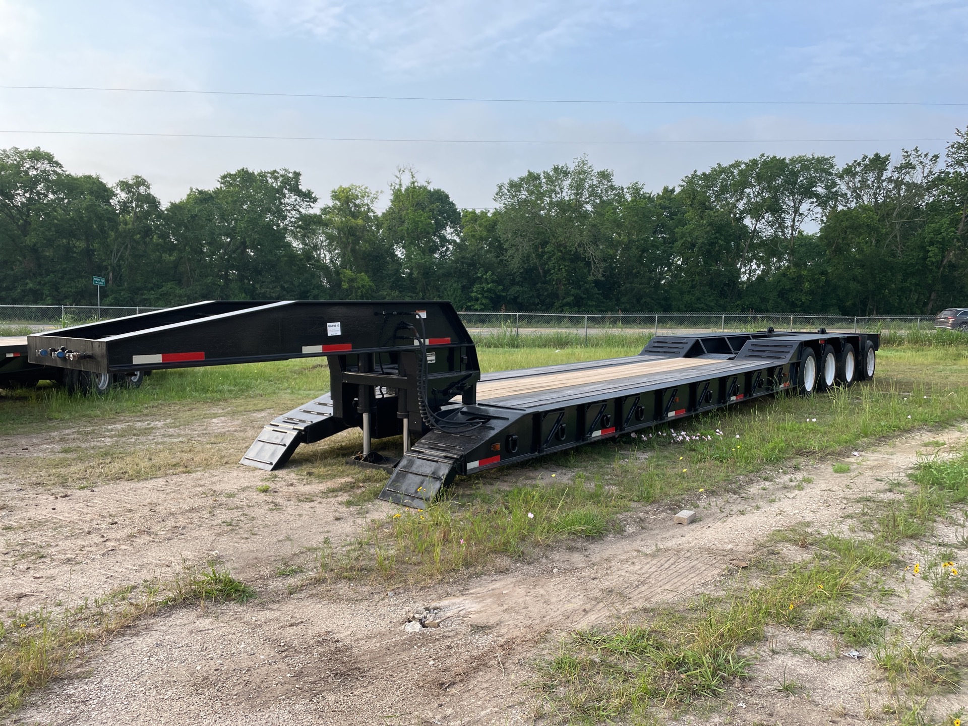 2005 Choice Quad/A Lowboy Trailer