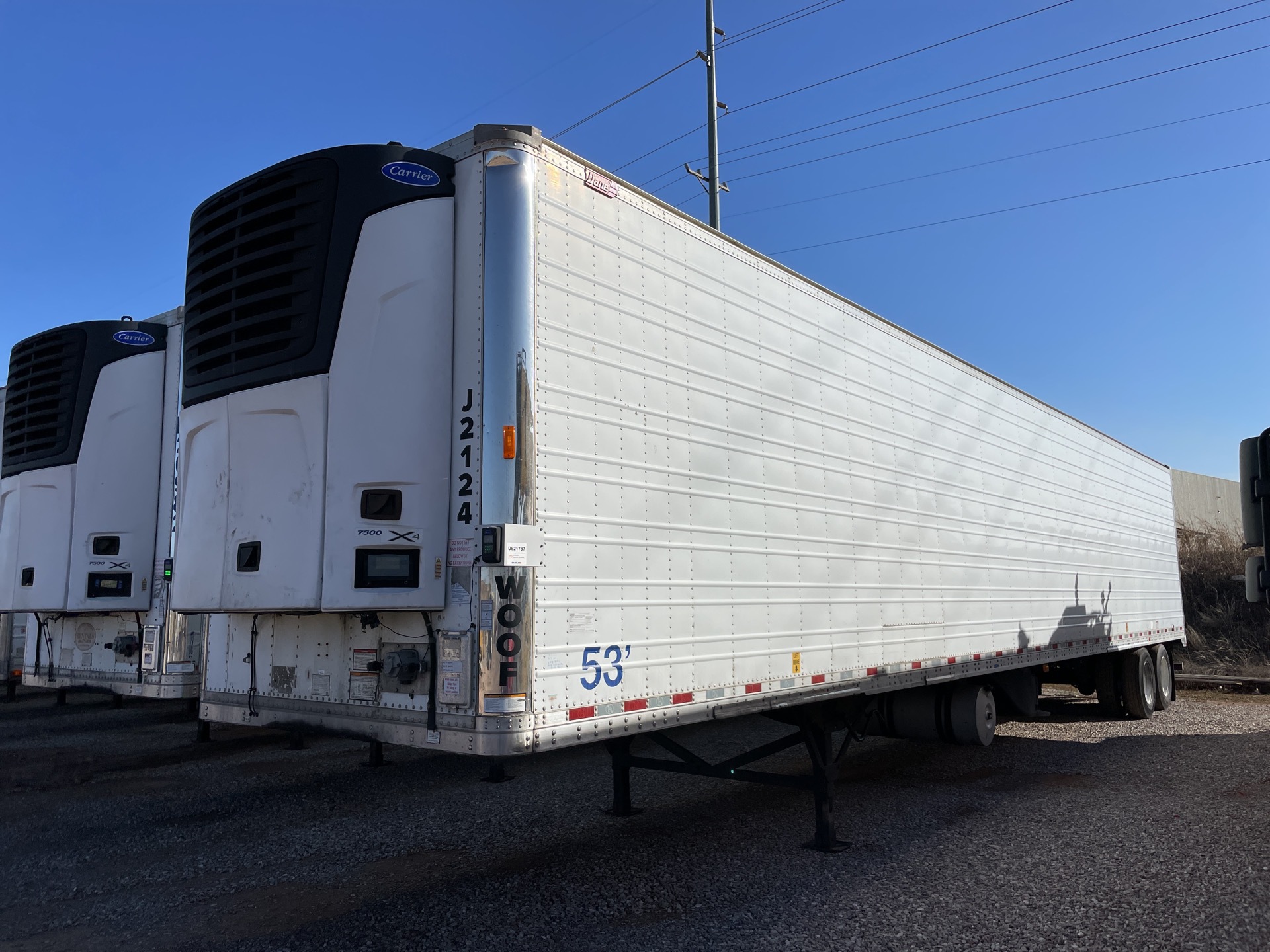 2015 Great Dane ESS-1114-11053 53 ft x 102 in T/A Refrigerated Trailer