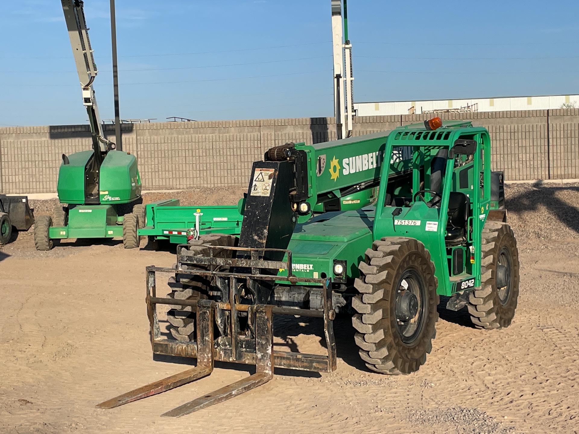 2015 SkyTrak 8042 Telehandler