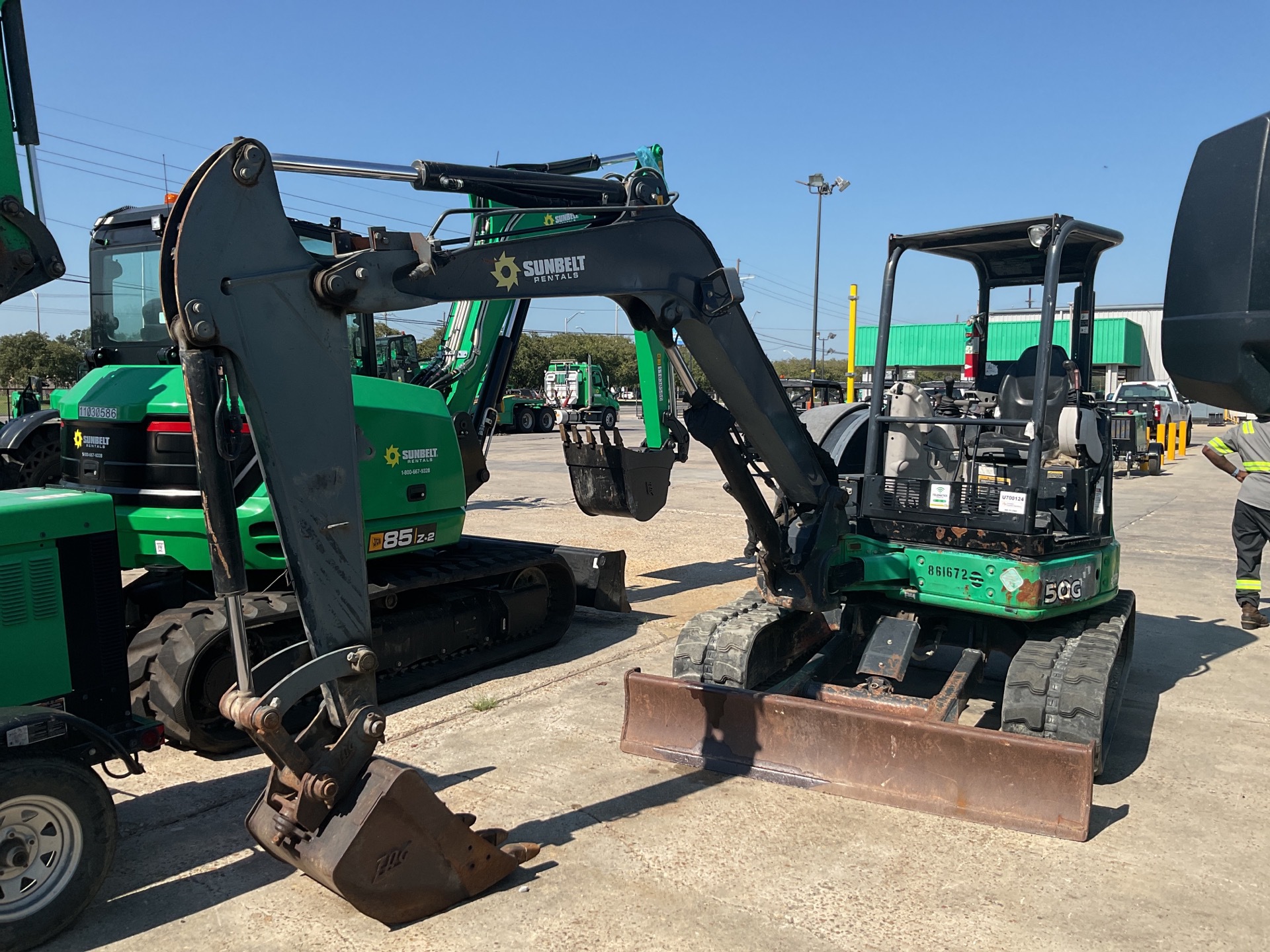 2016 John Deere 50G Mini Excavator