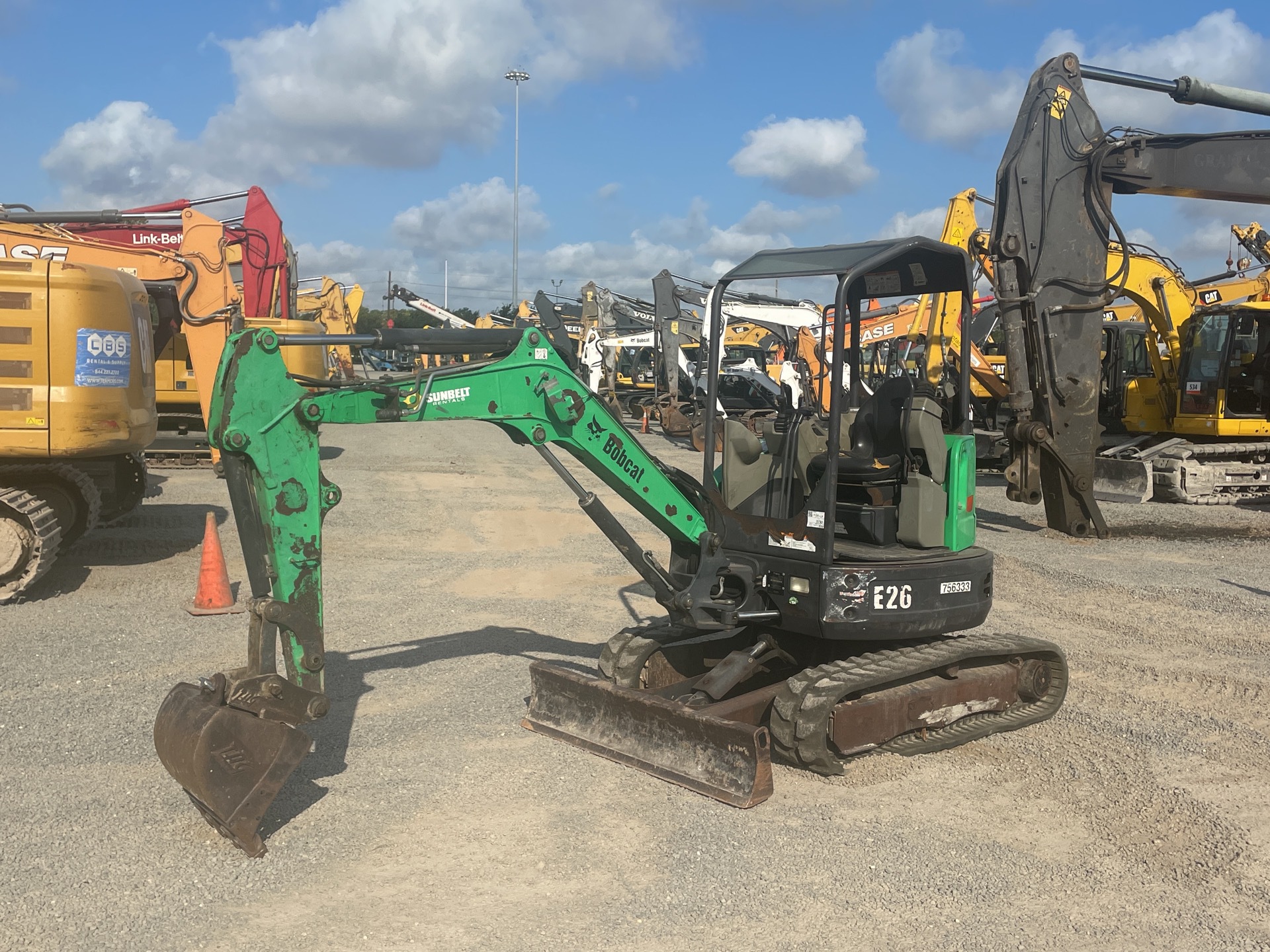 2015 Bobcat E26 Mini Excavator