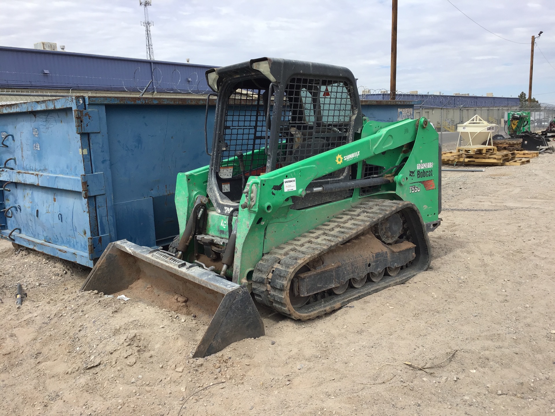 2018 Bobcat T550 Compact Track Loader