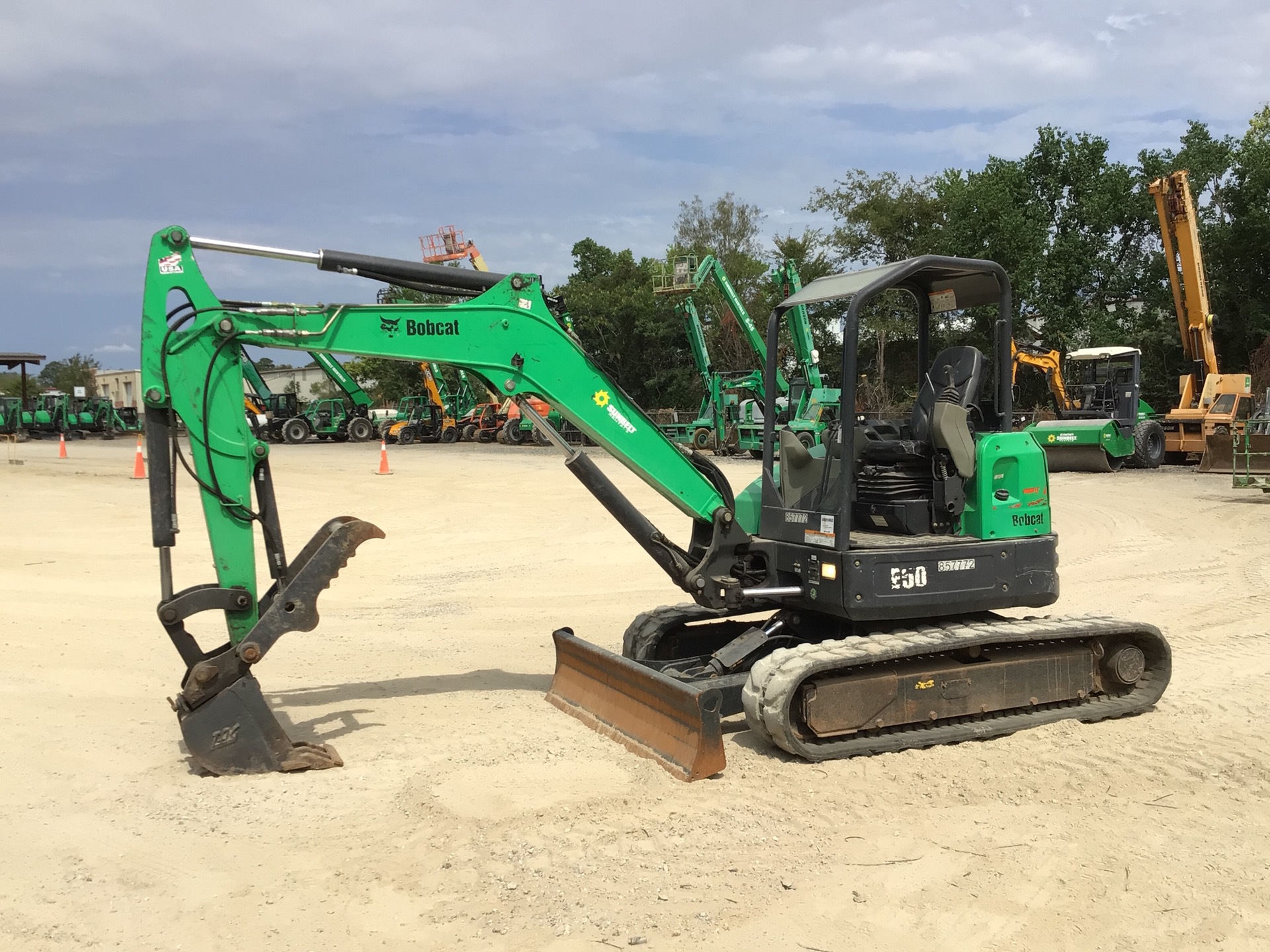 2016 Bobcat E50 Mini Excavator