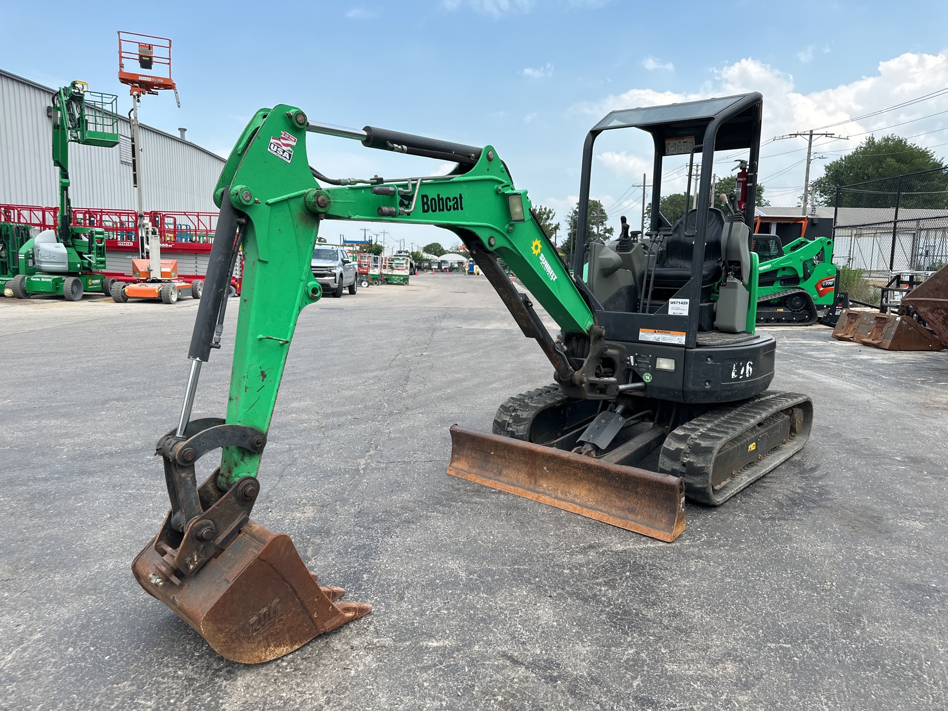 2016 Bobcat E26 Mini Excavator