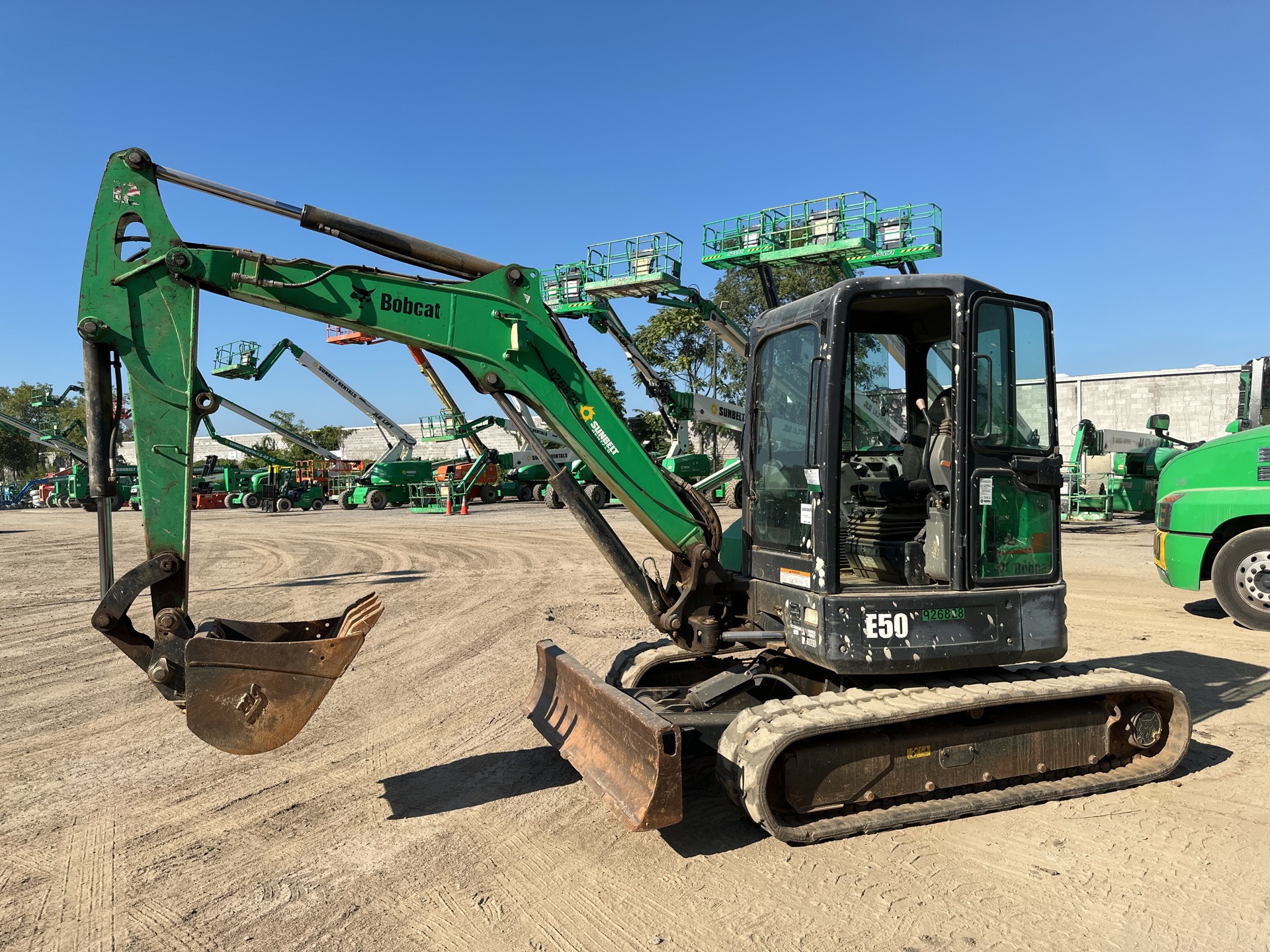 2016 Bobcat E50 Mini Excavator