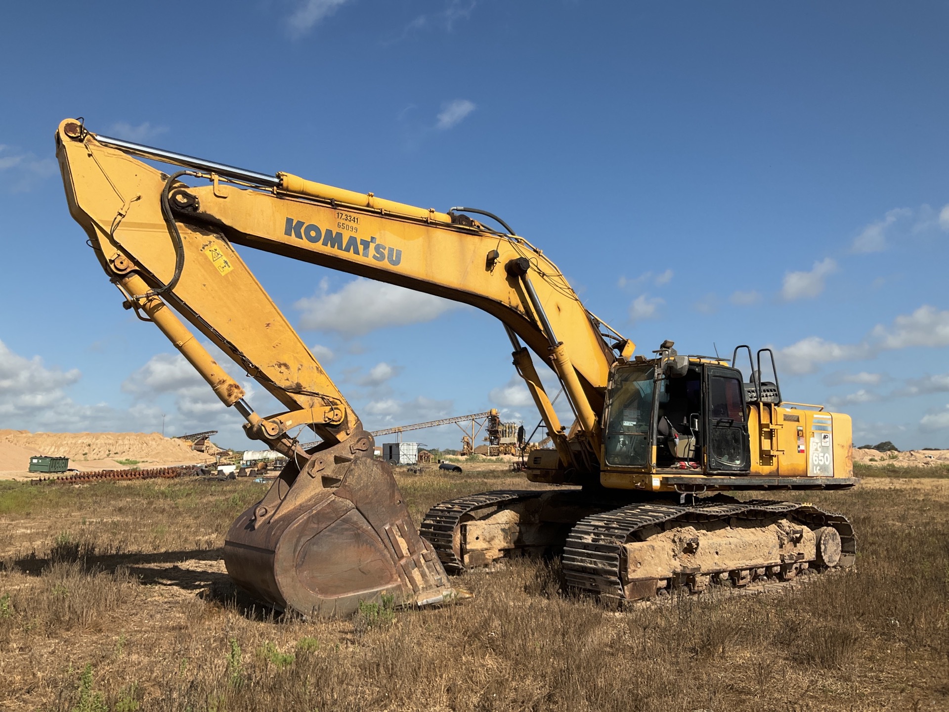 2012 Komatsu PC650LC-8 Tracked Excavator