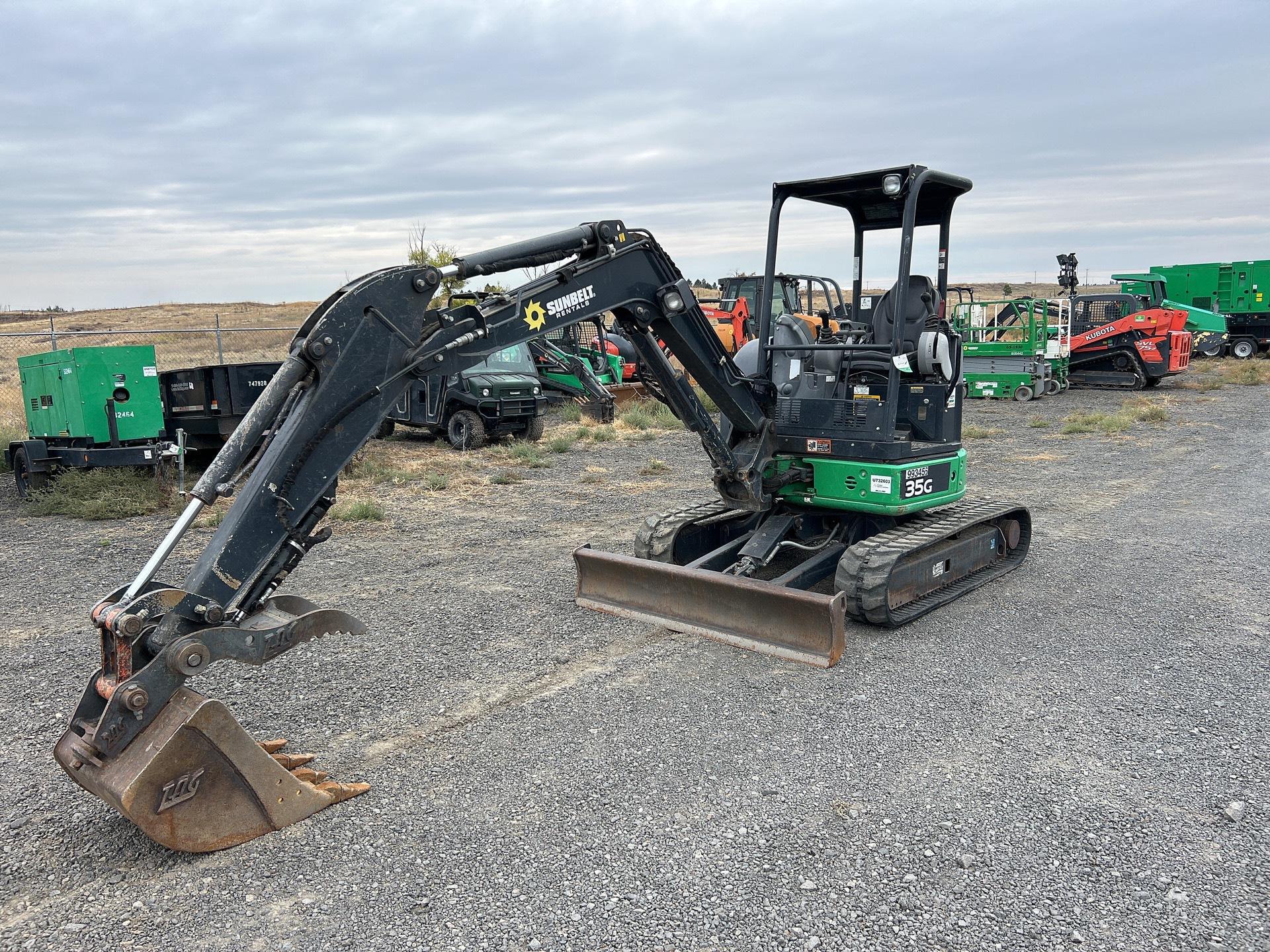 2017 John Deere 35G Mini Excavator