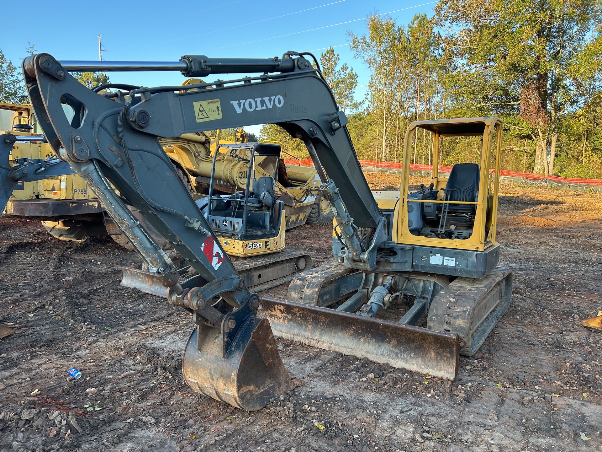 2012 Volvo ECR88 Mini Excavator