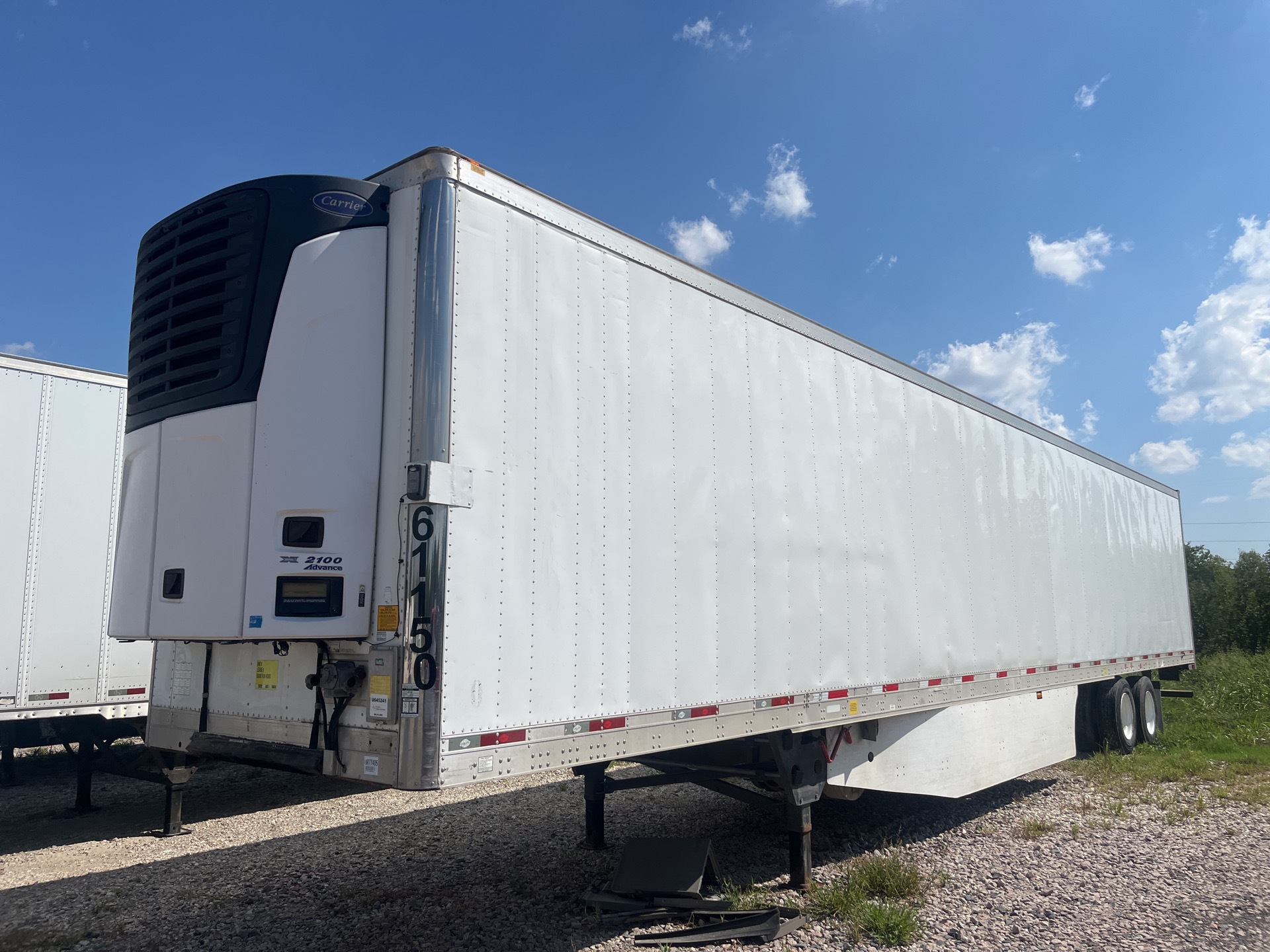 2013 Utility VS2RA 53 ft x 102 in T/A Refrigerated Trailer