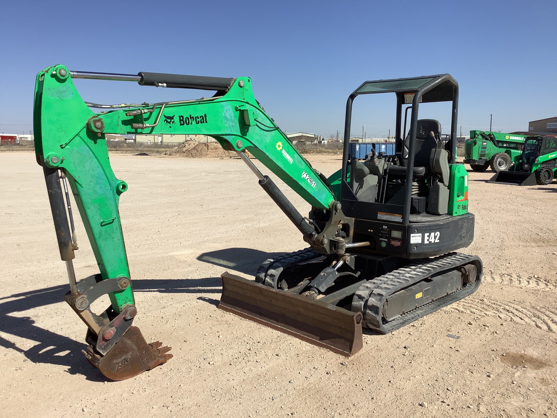 2015 Bobcat E42 Mini Excavator